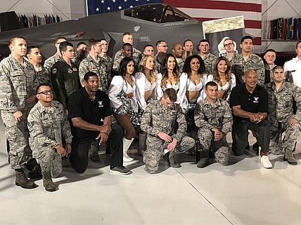 Oakland Raiders Nellis Air Force Base Thunderbirds