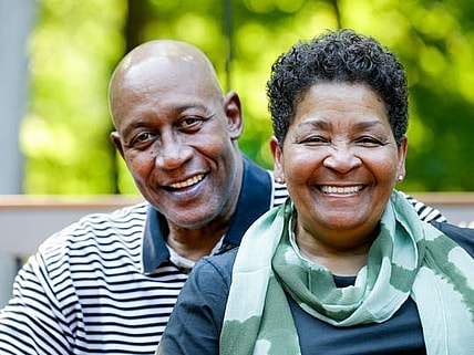 George McGinnis with his wife, Lynda, at their home in August 2017.

636397993150989306 2134 2