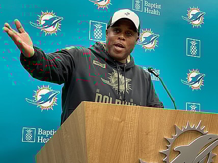 Miami Dolphins general manager Chris Grier