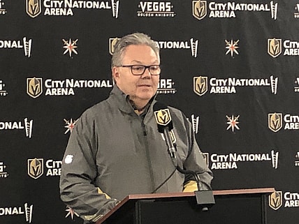 Kelly McCrimmon, Vegas Golden Knights general manager