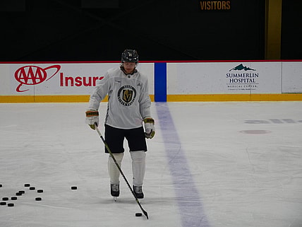 Golden Knights center William Karlsson (Photo- Owen Krepps: Vegas Hockey Now)