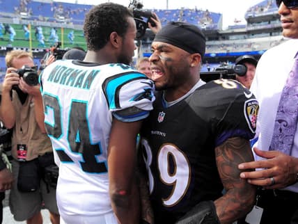 Josh Norman Steve Smith Carolina Panthers