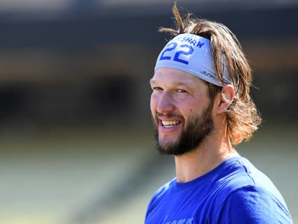 clayton kershaw, texas rangers