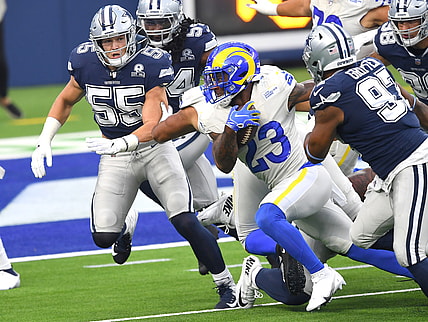 Dallas Cowboys linebacker Leighton Vander Esch and defensive end Everson Griffen