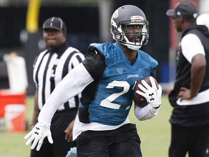 Jacksonville Jaguars rookie running back Leonard Fournette