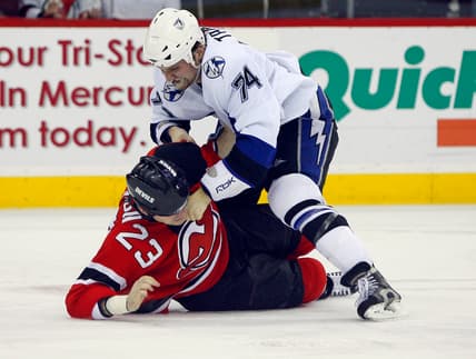 NHL: Tampa Bay Lightning at New Jersey Devils
