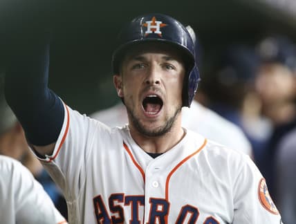 Astros third baseman Alex Bregman
