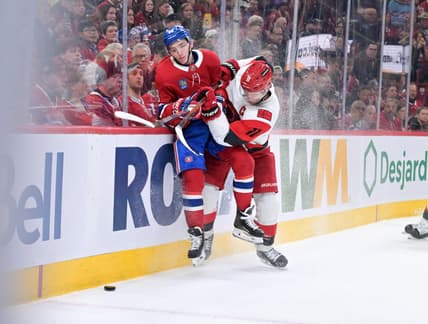 NHL: Carolina Hurricanes at Montreal Canadiens