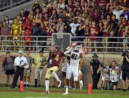 Miami wide receiver Darrell Langham