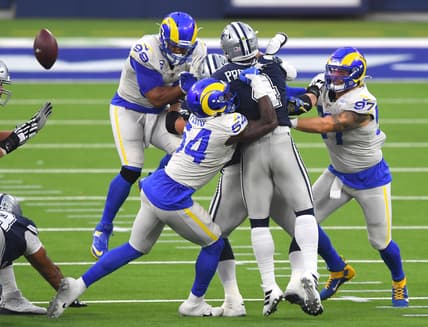 Los Angeles Rams and Dallas Cowbyos during Sunday Night Football