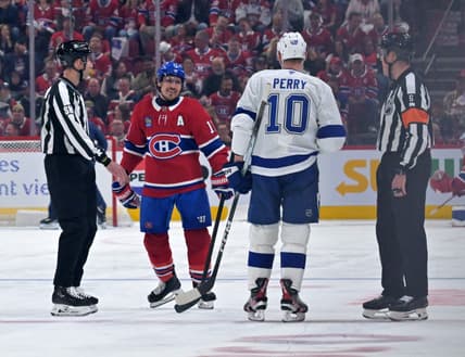 NHL: Stanley Cup Playoffs-Tampa Bay Lightning at Montreal Canadiens