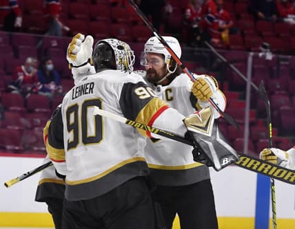 Vegas Golden Knights NHL Playoffs Robin Lehner