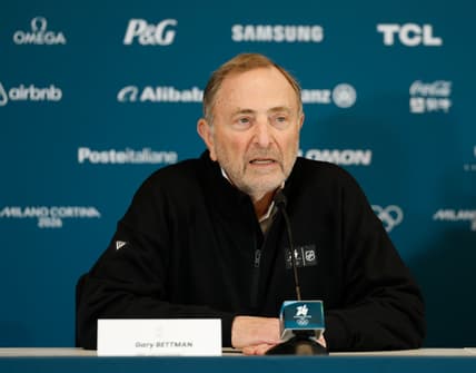 Olympics: Ice Hockey-Press Conference