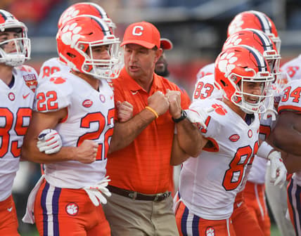 Clemson football schedule