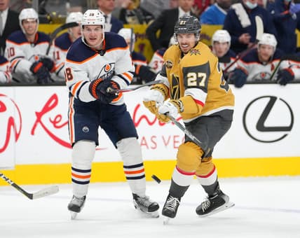 NHL: Edmonton Oilers at Vegas Golden Knights