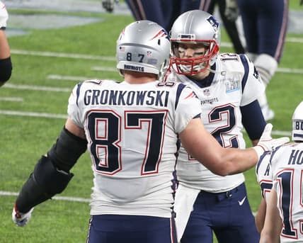 Tom Brady, Rob Gronkowski