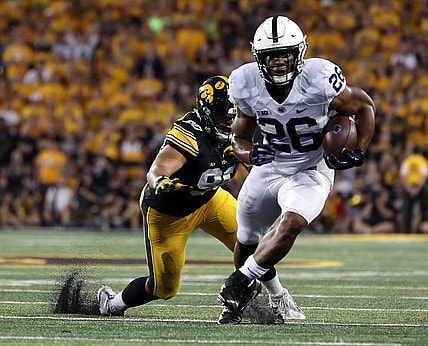 Penn State running back Saquon Barkley against Iowa in college football Week 4