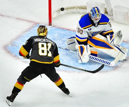 Vegas Golden Knights overtime win St. Louis