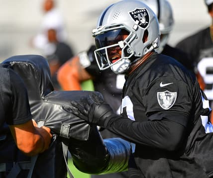 first practice against the Rams