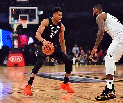 Bucks-Lakers NBA Finals Giannis LeBron