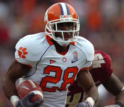 Clemson Tigers running back C.J. Spiller