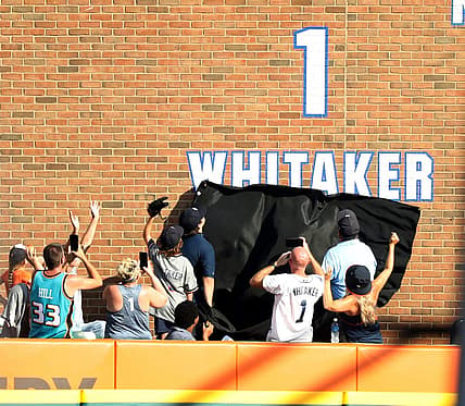 Former Tigers great Lou Whitaker had his No. 1 Jersey retired before the game against the Rays on Saturday, Aug. 6, 2022, at Comerica Park.

Tigers2