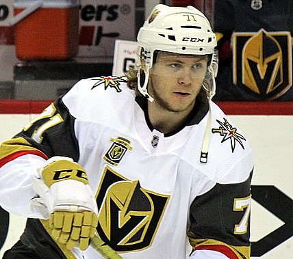 William Karlsson Vegas Golden Knights NHL training camp schedule