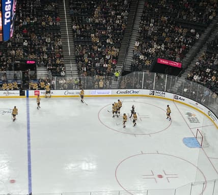 Vegas Golden Knights goaltender Carter Hart exits game vs Columbus Blue Jackets with an apparent lower-body injury 1/8/2025