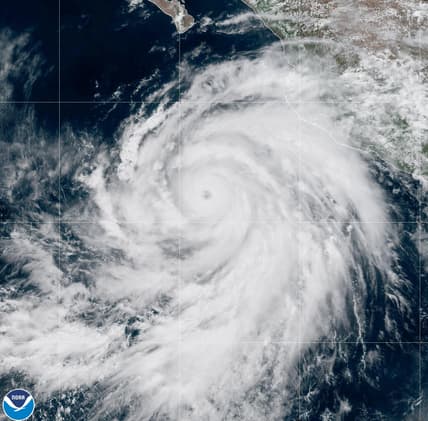 Los Angeles Chargers, Hurricane Hilary.