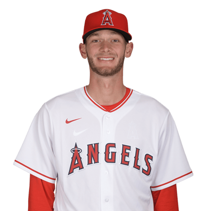 Feb 18, 2020; Tempe, Arizona, USA; Los Angeles Angels pitcher Kyle Keller poses for a photo during media day at Tempe Diablo Stadium. Mandatory Credit: Joe Camporeale-USA TODAY Sports