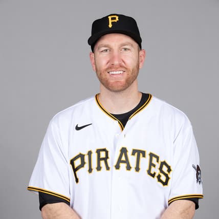 Mar 1, 2021; Sarasota, FL, USA; Pittsburgh Pirates Todd Frazier (99) poses during media day at Ed Smith Stadium. Mandatory Credit: MLB Photos via USA Today Sports