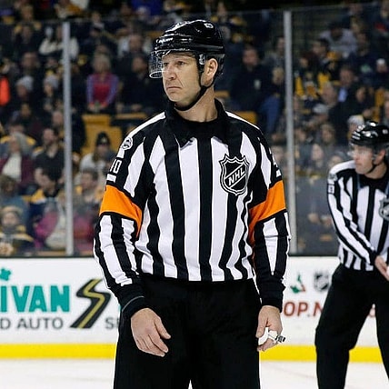 NHL referee Steve Kozari