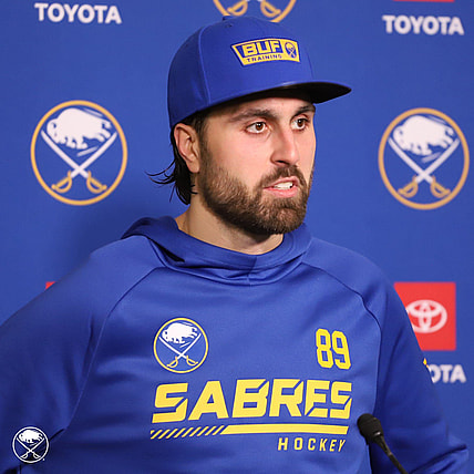 Alex Tuch Buffalo Sabres (Photo- Buffalo Sabres via Twitter)