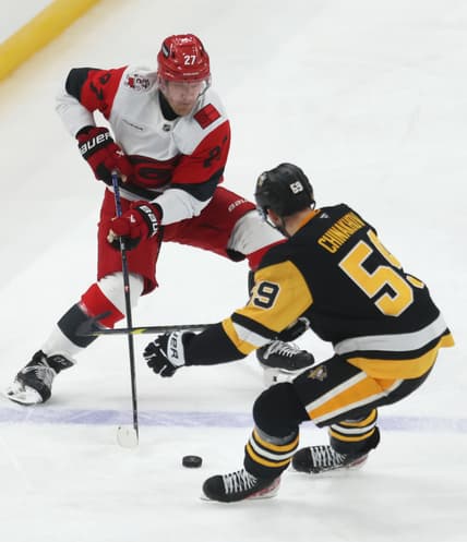NHL: Carolina Hurricanes at Pittsburgh Penguins