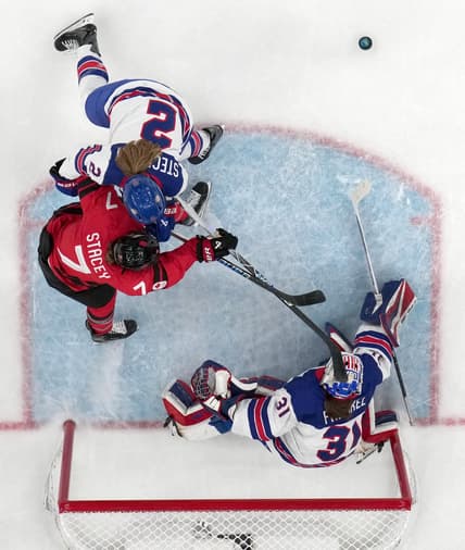 Olympics: Ice Hockey-Women Group A - CAN-USA