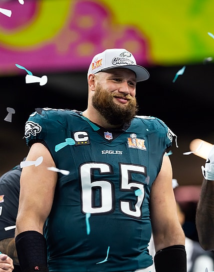 NFL: Super Bowl LIX-Kansas City Chiefs at Philadelphia Eagles, Lane Johnson