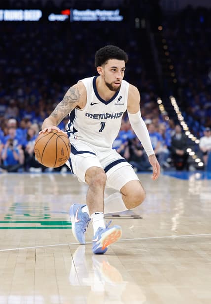 Scotty Pippen Jr. NBA: Playoffs-Memphis Grizzlies at Oklahoma City Thunder