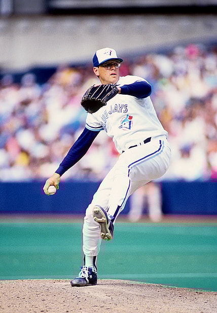 Tom Henke throw pitch for Toronto Blue Jays
