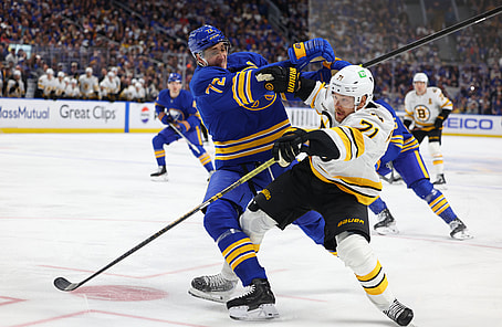 NHL: Stanley Cup Playoffs-Boston Bruins at Buffalo Sabres