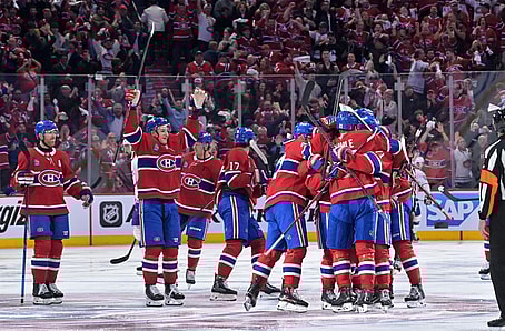 NHL: Stanley Cup Playoffs-Tampa Bay Lightning at Montreal Canadiens