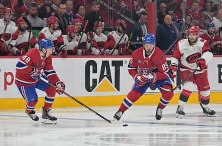 NHL: Stanley Cup Playoffs-Carolina Hurricanes at Montreal Canadiens