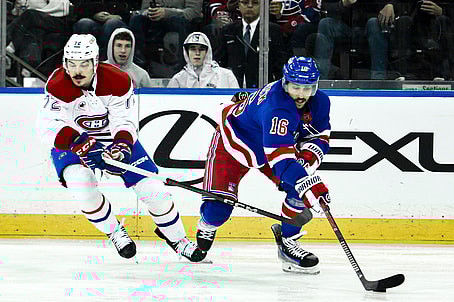 NHL: Montreal Canadiens at New York Rangers, vincent trocheck montreal canadiens trade target