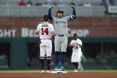 MLB: Toronto Blue Jays at Atlanta Braves