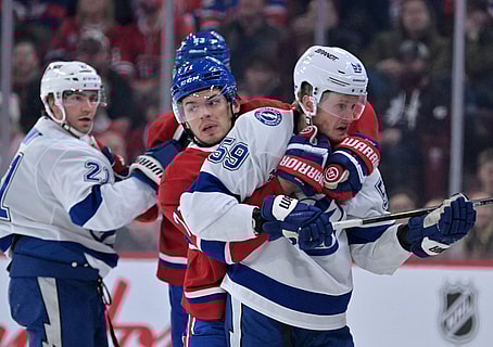 NHL: Tampa Bay Lightning at Montreal Canadiens