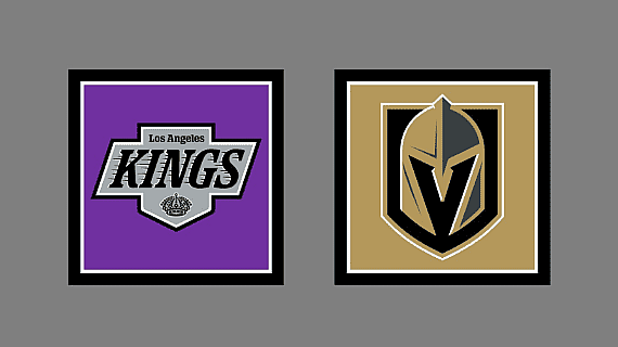Vegas Golden Knights vs Los Angeles Kings HOME Gameday Graphic