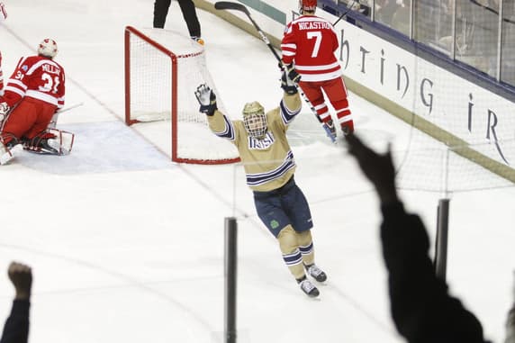 Anders Lee, Notre Dame, New York Islanders