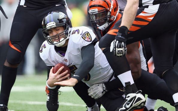 Courtesy of Zimbo.com: Flacco and Co. will find it tough against a solid Bengals defense. 
