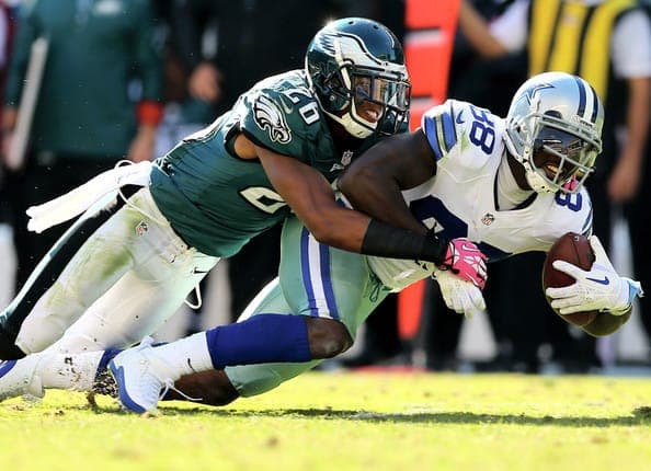 Courtesy of Zimbio: Philadelphia's secondary is among the worst of all contending teams.