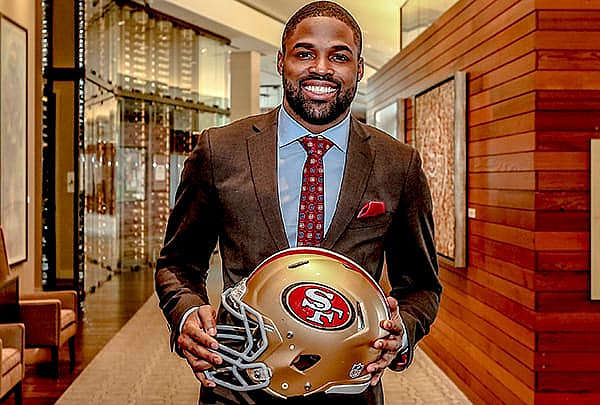 Courtesy of 49ers.com: San Francisco landed a true deep threat for Kaepernick. 