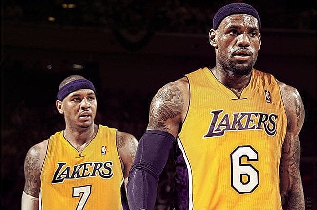 Lakers cans can dream can't they? Photo: bleacherreport.com